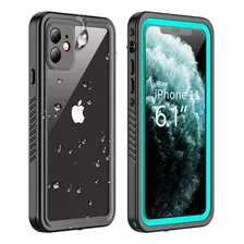 Funda Vapesoon Para iPhone 11- Verde Azulado/transparente