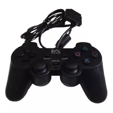 Controle Play Station 2 Analógico Dualshock Preto Envio Já