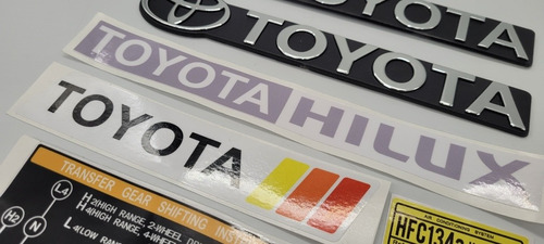 Toyota Hilux Emblemas Y Calcomanas Foto 5