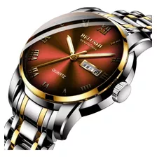 Promoção Relógio Masculino Belushi Luxo Importado Aço Inox