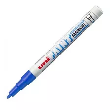 Marcador Permanente Unipaint Px-21 Azul Traço 0.8-1.2mm