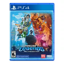 Jogo Ps4 Minecraft Legends Deluxe Edition Midia Fisica