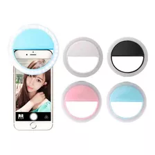 Aro De Luz Selfie Para Celular - Modelo Rk12 Dinax Color Blanco