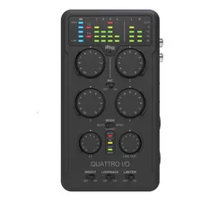 Interfaz Midi Irig Pro Quattro I/o Live En Color Negro