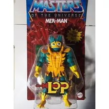 Mer-man Lop Master Of The Universe Mattel 