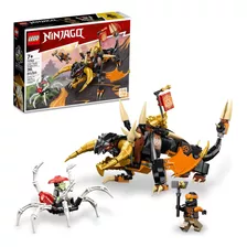 Kit Lego Ninjago 71782 Dragão De Terra Evo Do Cole 285 Peças