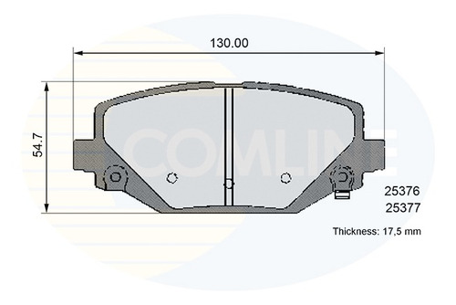 Pastillas Freno Volkswagen Routan 2009-2014 Trasero Foto 2