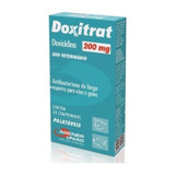 Doxitrat 200mg Antibacteriano P/cÃ£es E Gatos  24 Comprimidos