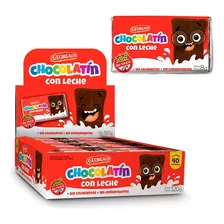 Chocolatin Georgalos Caja X40 Unidades Chocolate Con Leche