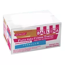 Pasta Para Torta 3 Kg Dulce Leche Formula H Ballina - Cc