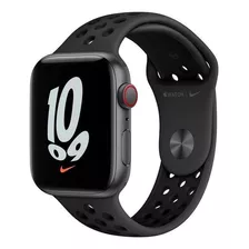 Apple Watch Nike Se Gps Cellular 44mm Pulseira Cinza-preto Cor Da Pulseira Cinza-carvão/preto Cor Da Caixa Cinza-espacial