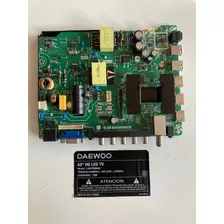 Placa Madre Fuente De Poder Tv Daewoo L43v750bas Envio Grati