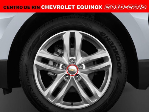 Kit De 4 Centros De Rin Chevrolet Eqinox 2018-2019 52 Mm Foto 2