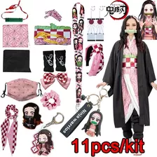 Disfraz De Anime Para Cosplay De 11 Piezas - Kamado Nezuko K