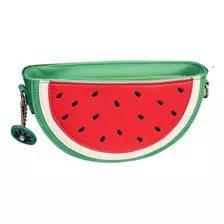 Bolsa En Forma De Sandia Con Cadena Cruzada Kawaii 