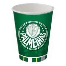 Copo Papel 200ml Palmeiras Festcolor - 8 Unid