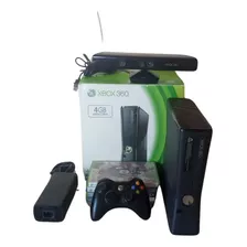 Microsoft Xbox 360 + Kinect Slim 4gb +joystick Y 5 Juegos