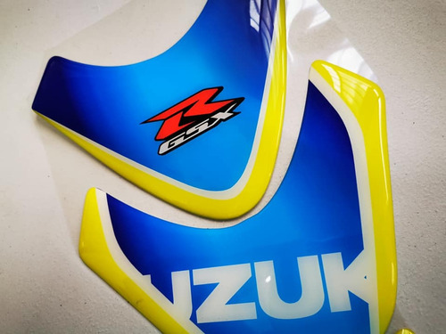 Protector De Tanque Psuzuki Gsxr Gsx-r 600 750 1000 Azul Foto 3