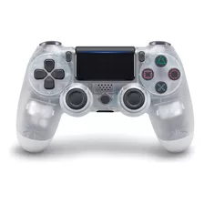 Joystick Inalámbrico Control Compatible Ps4 Transparente Ax® Color Gris