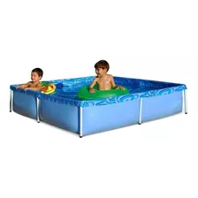 Piscina Com Armação 1.500 Litros 189 X 189 X 42 Cm Mor