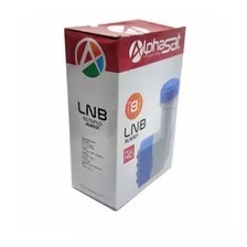 Lnb 8 Saidas Universal Original Hd 4k Ganho 60db 0,3db Alpha