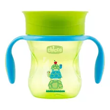 Copo Infantil Tartaruga Perfect Cup 360 Verde Chicco