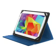 Funda Trust Folio Universal Tablet De 9 10 Pulgadas Color Azul Acero