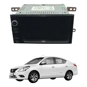 Tela Multimidia Central Nissan Versa 2018 2020 Original