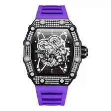 Onola On3827dm Reloj Luminoso De Cuarzo Con Diamantes