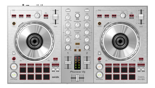 Controlador Dj Pioneer Ddj-sb3 Plateado De 2 Canales