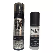 Kit Primer Y Fijador De Maquillaje Samy