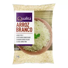 Arroz Branco Tipo 1 Qualitá Pacote 1kg