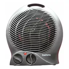 Caloventor Electrico Exahome Con Termostato Regulable Cv03 Negro