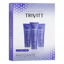 Kit Home Care Com Hidratação Intensiva - Trivitt Matizante