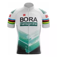 Blusa De Ciclismo Masculina Bora Manga Curta Equipe Promoção