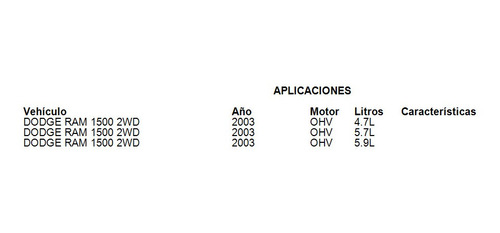 Deposito Anticongelante Dodge Ram 3500 Van 2003 5.9l Foto 5