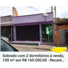 Casa No Recanto Verde Do Sol. R$ 170.000 Reais 