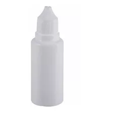 Frasco Plástico De 30ml - Conta Gotas - 100un Tampa Lacre!