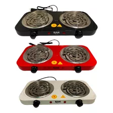 Fogão Cooktop Fogareiro Elétrico 2 Bocas Portátil 110 E 220v