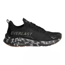 Tênis De Corrida Cross Everlast - Cave Runner - Preto/cinza