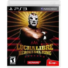 Lucha Libre Héroes Del Ring Ps3 Mídia Física Novo Lacrado