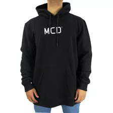 Blusa Canguru Mcd Oversized Original - Preto