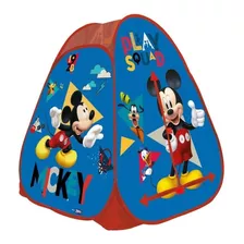 Barraca Infantil Portátil Tenda Toca Dobrável Do Mickey