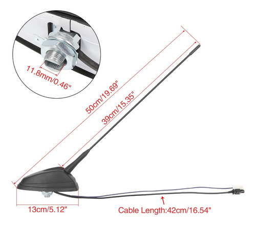 Antena Radio Am/fm Seal Para Benz Sprinter 06-14 Vw Crafter Foto 3