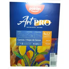 Hojas De Lienzo Canvas Artistico 280 G/m² 9 X 12 