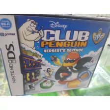 Club Penguin Herbert S Revenge Usado Original Nintendo Ds