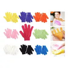 Pack X2 Guantes Exfoliantes Ducha Limpieza Desinfeccion