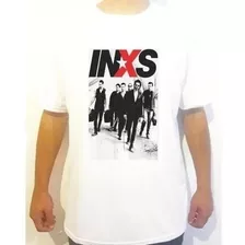 Camiseta Inxs Camisa Poliéster