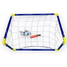 Arco De Fútbol Chicó 50 Cm Ancho Y 40 Cm Alto C/pelota Y Red