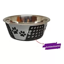 Plato Antireflujo Con Antideslizante Para Perros